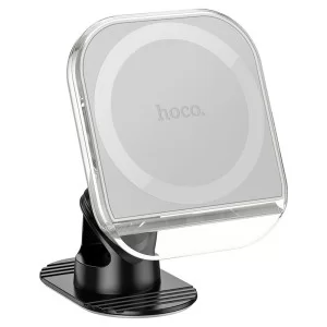 Suport auto Hoco H43 Crystal ring magnetic car holder (center console) [Gray]